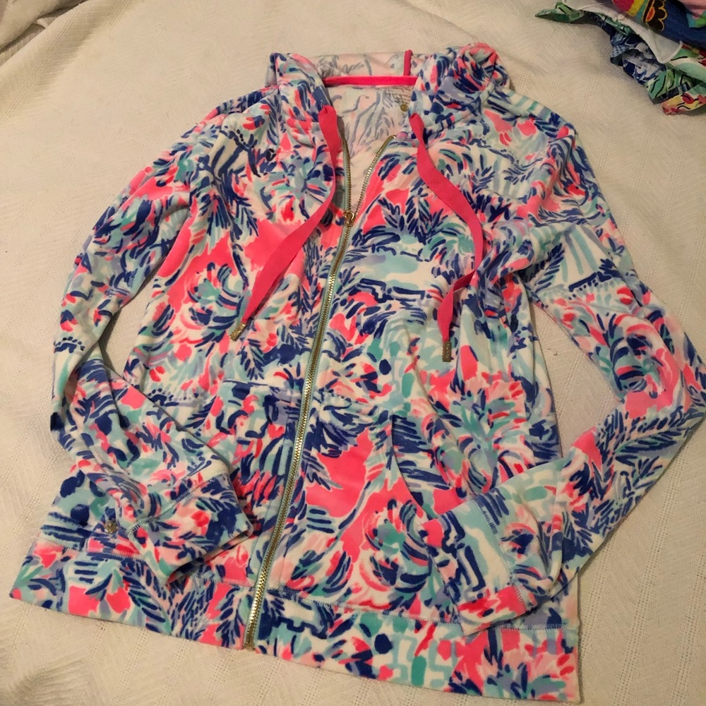 Lilly Pulitzer velour set